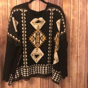 Oversized southwest sweater